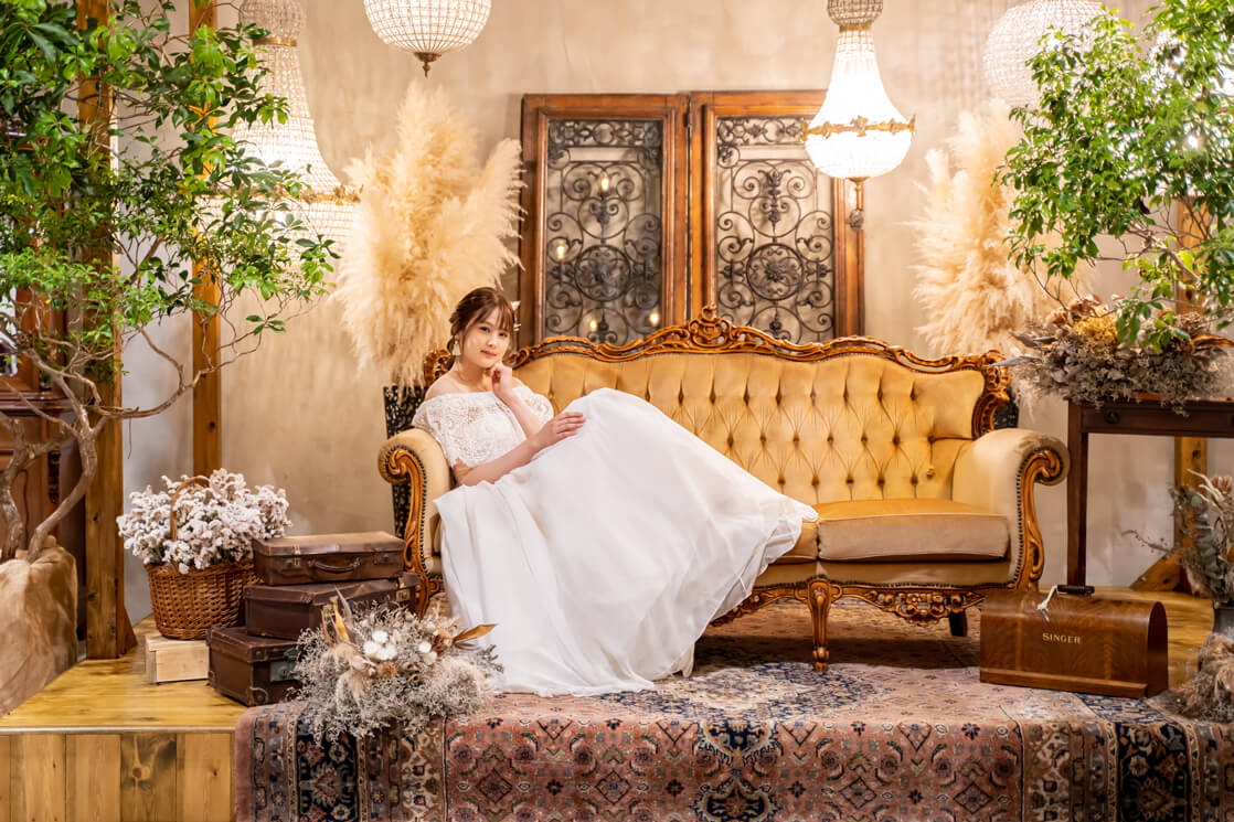 会場内ー新郎新婦