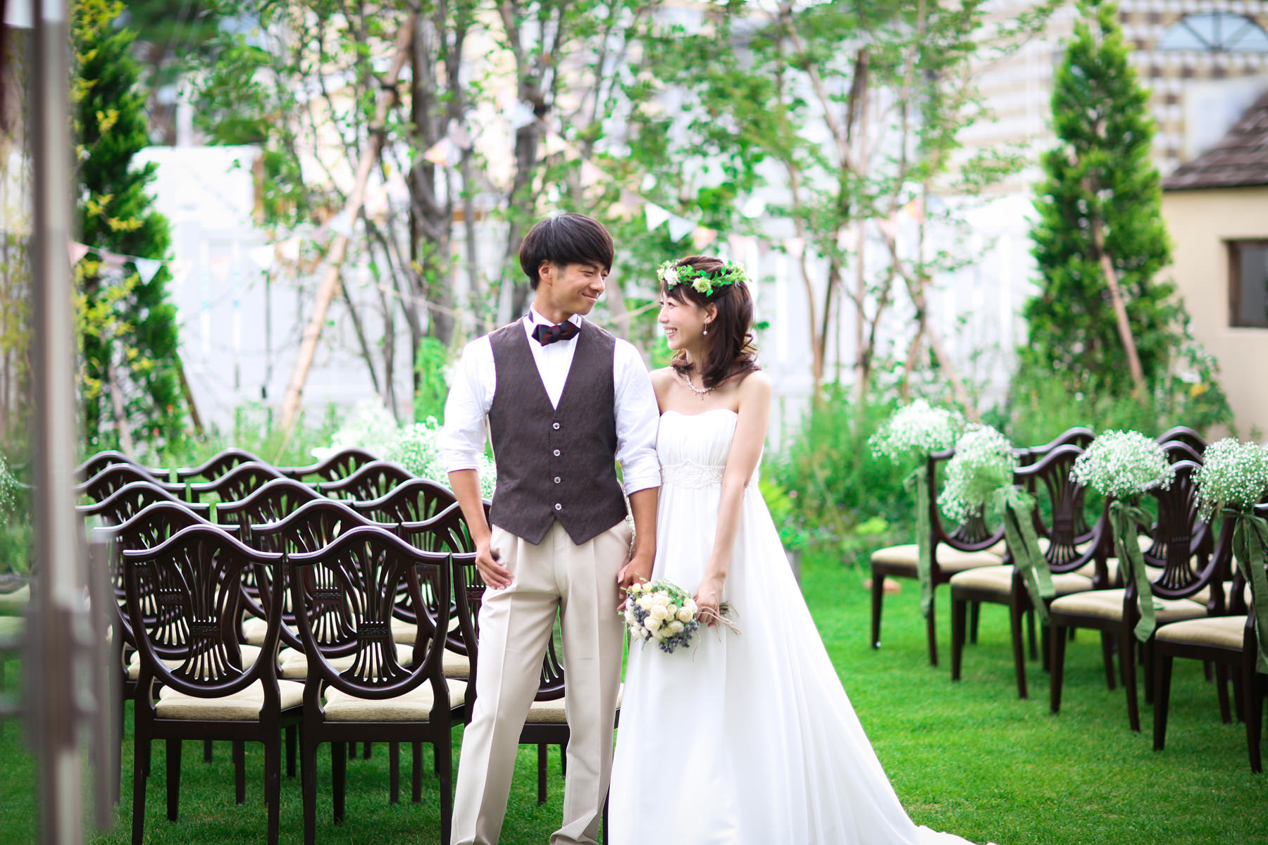 ガーデンー新婦